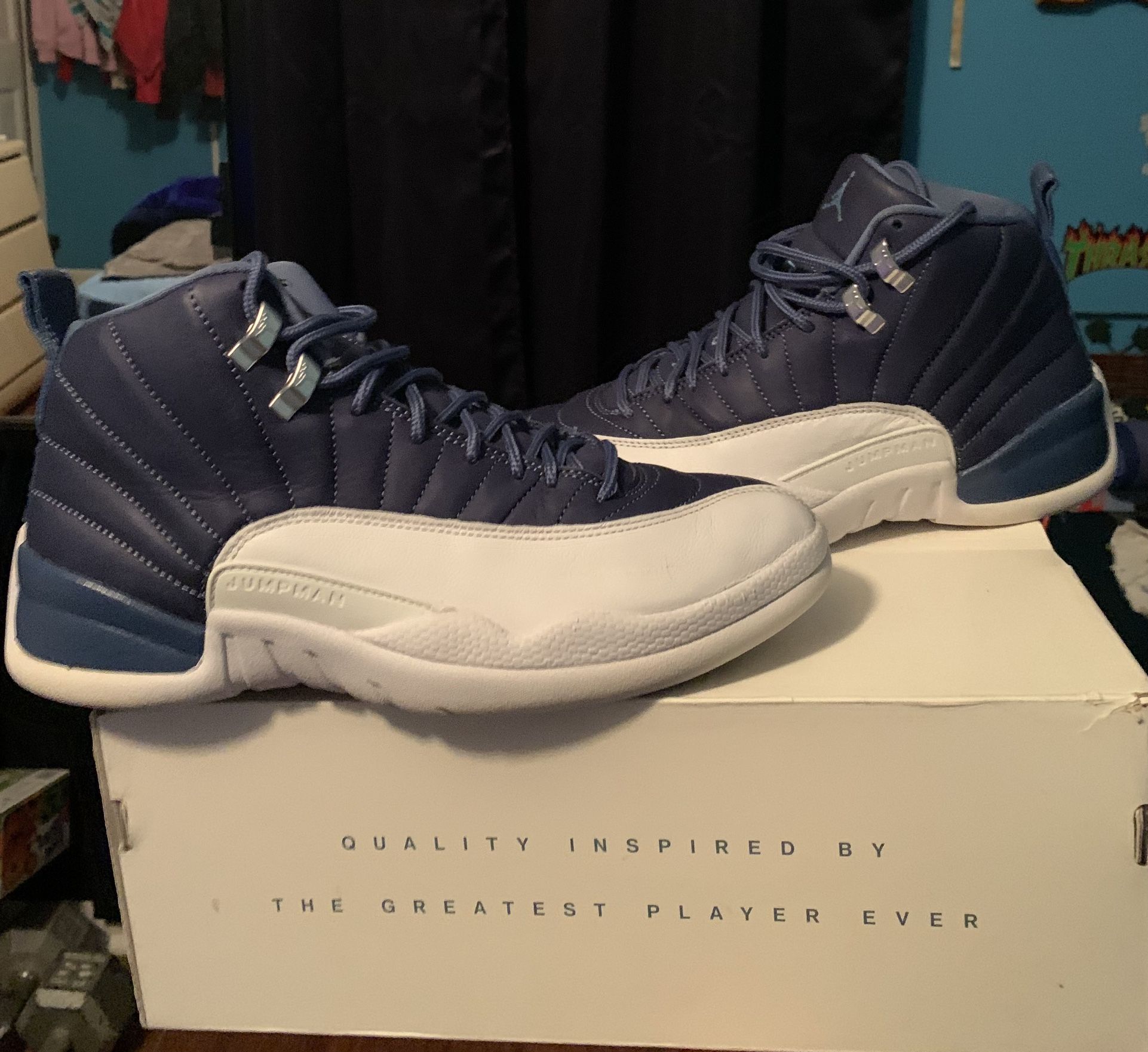 jordan 12 “indigo” size 8