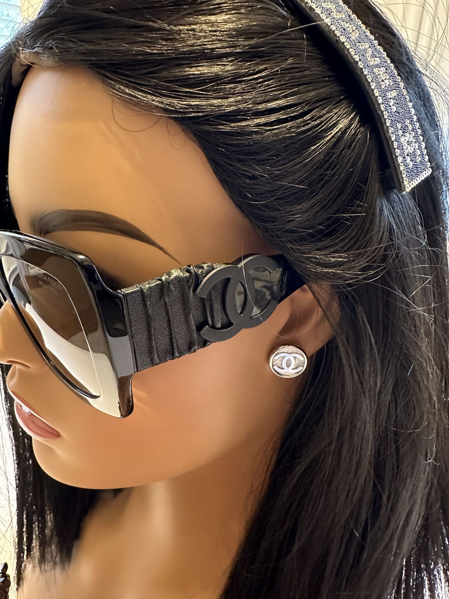 CHANEL, Accessories, Chanel Gold Vintage Miller 5258 Circa 990s Ultrarare  Sunglasses