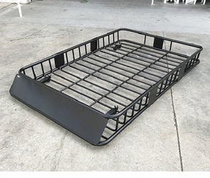 New 500 lb Capacity Rooftop Car Van Suv Roof Cargo Basket Rack Techo Maletas Maleton Canasta