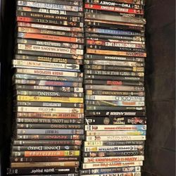 233 DVDs 5 Blu Ray Movies