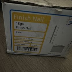 18 Gauge &  15 Gauge Nails 