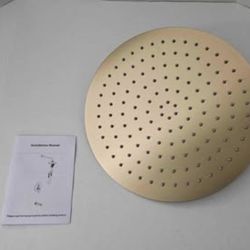 Shower System Shower Faucet Set 10 Inch Wall Mount Brass High-Pressure Rain