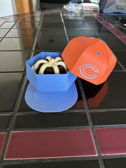 chicago bears Sports Hat Bundt Cake 