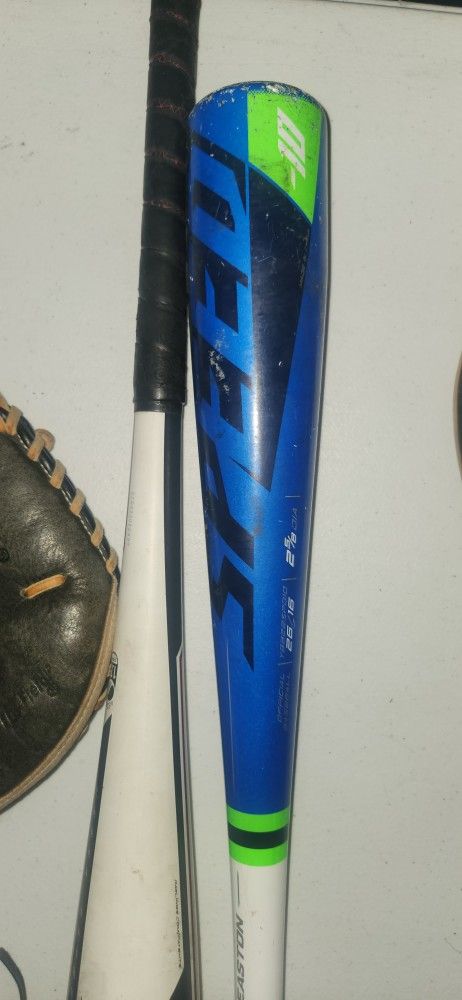 Baseball Bats And Gloves