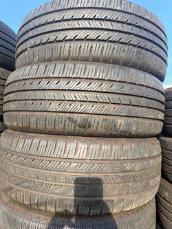 (4) 245/55R19 SET OF USED TIRES YOKOHAMA 90% LIFE !!!
