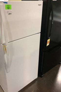 Brand New Whirlpool Top Freezer Refrigerator with Ice Maker G58S