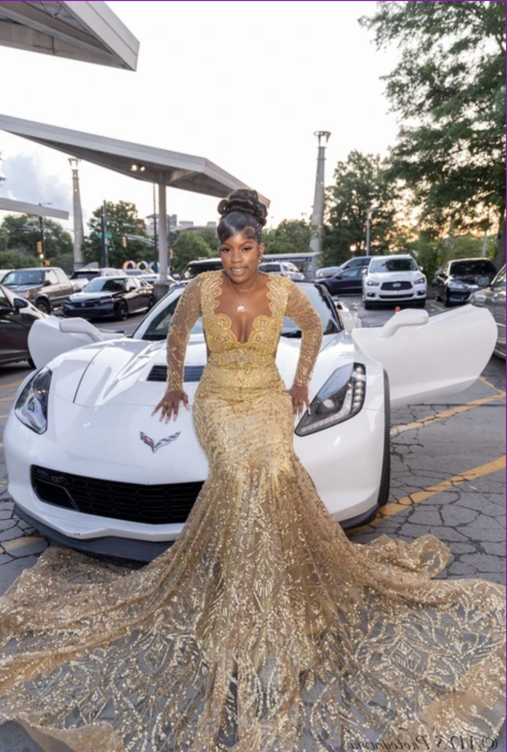 Gold Prom Dress