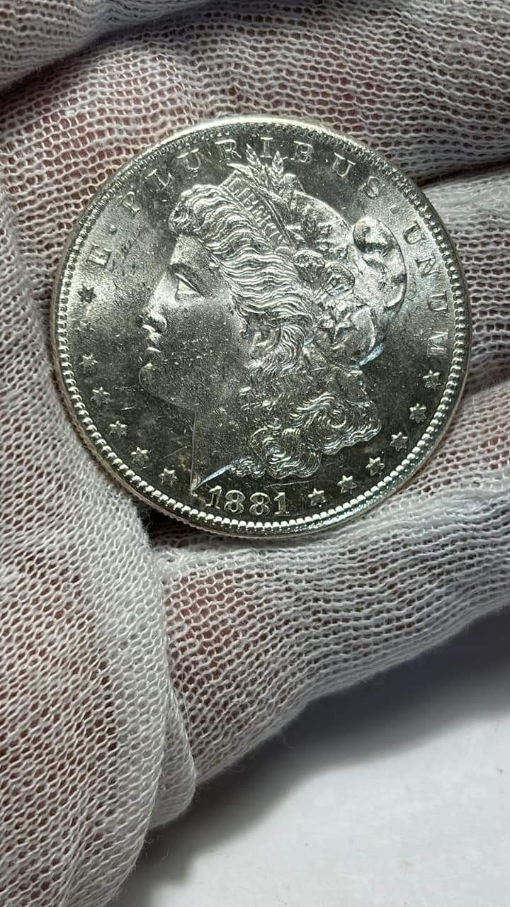 1881 S Morgan Silver Dollar