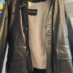 Women’s Black Wilson’s Leather Leather Jacket Size Medium 