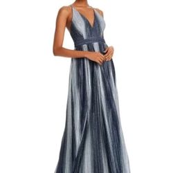 prom dress, Xscape, blue, size 12