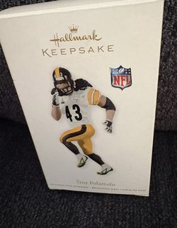 Vintage - Troy Polamalu Keepsake 2010 Pittsburgh Steelers 0rnament