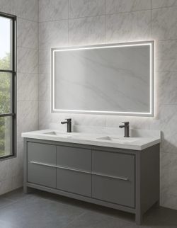 Bathroom vanity 60”