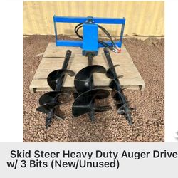 New Skid Steer Augers 