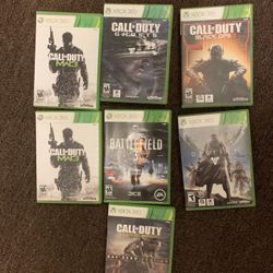 Call Of duty, Battlefield, Destiny 