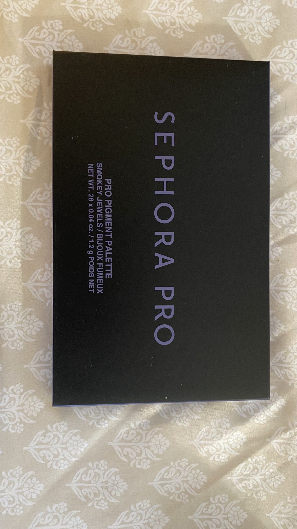 Sephora eyeshadow palette/ Smokey jewel pro pigment palette