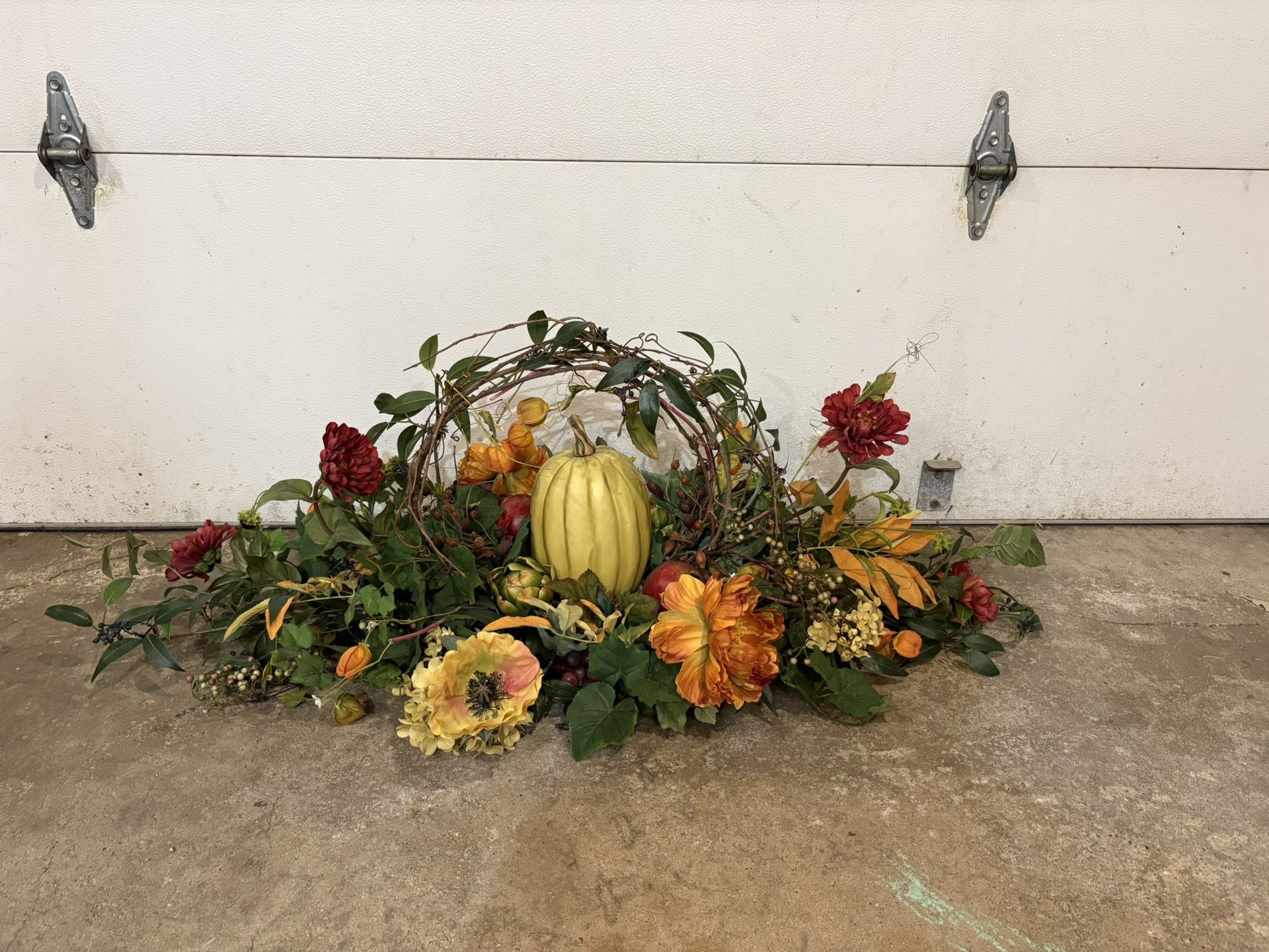 Fall Floral Table Center Piece