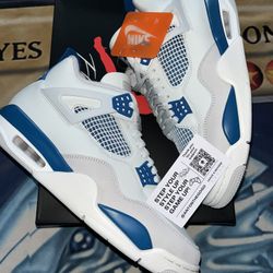 Air Jordan 4 Retro 2024 Military Blue 11