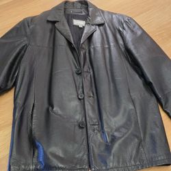 Vintage 60's-70's Mens Leather Jacket