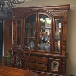 Beautiful wooden china 