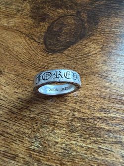 Chrome hearts forever ring spacer
