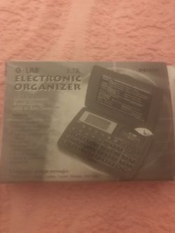 Electronic Organizer