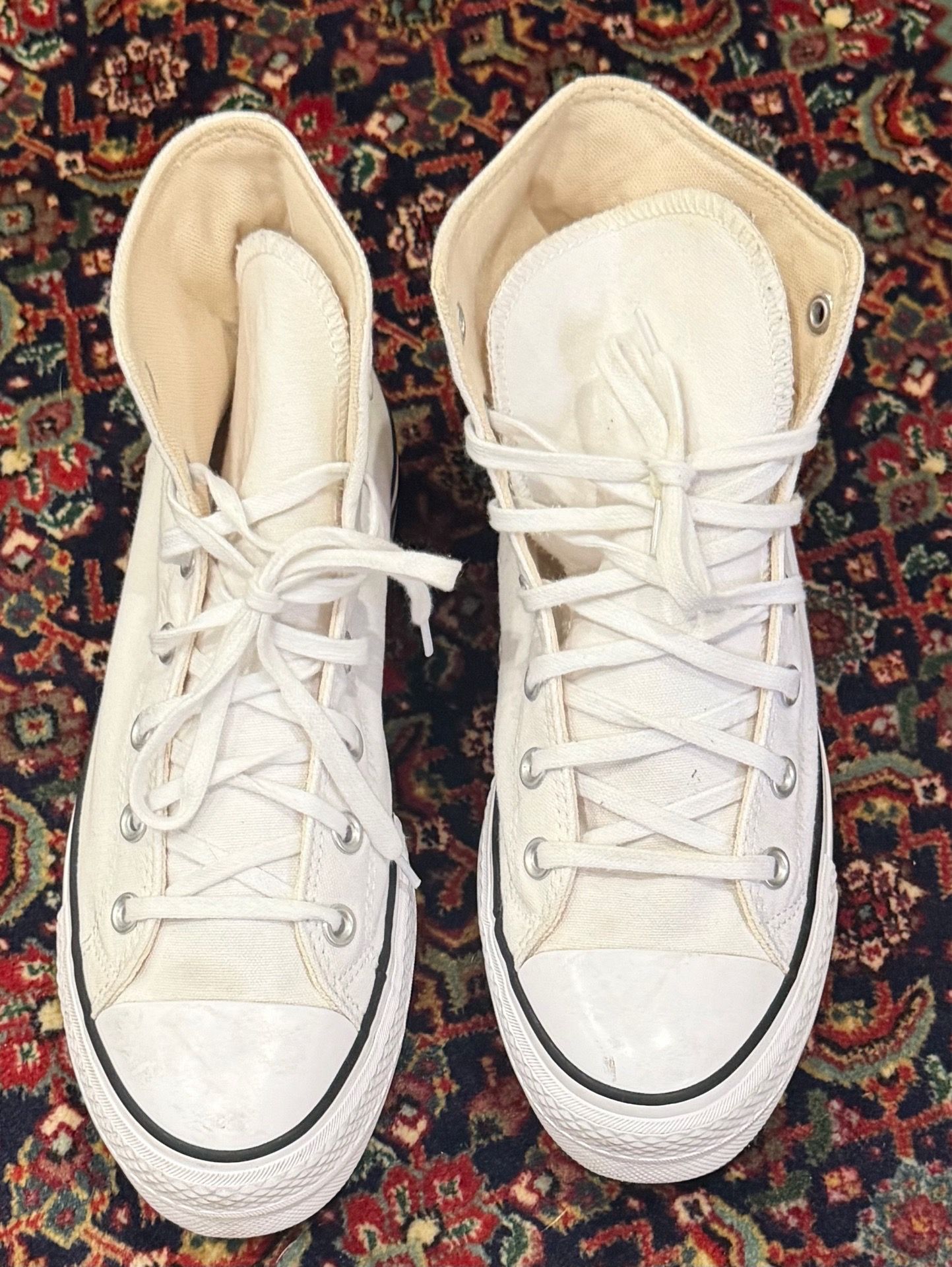 CONVERSE WOMENS CHUCK TAYLOR ALL STAR LIFT PLATFORM HIGH TOP CASUAL SNEAKERS SIZE 9