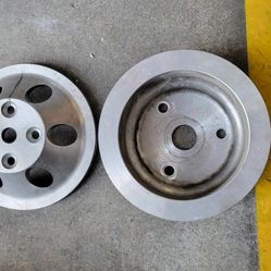 Small Block Chevy Long Water Pump Pullies 