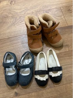 Girls shoes size 7 8 bundle cat and jack Kenneth Cole