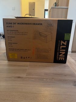 Brand New ZLINE 24” Microwave Drawer