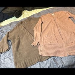 Aerie and Old Navy Cardigan Sweaters Bundle, Sz Small, EUC