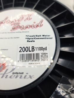 Phenix Hydra 8x 8 Strand Braided Fishing Line