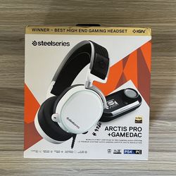 Steelseries White Arctic Pro + Gamedac 