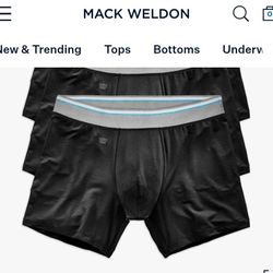 Mack Weldon- Mens Boxer Briefs- Medium
