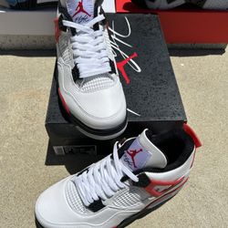 Jordan 4 Red Cement 