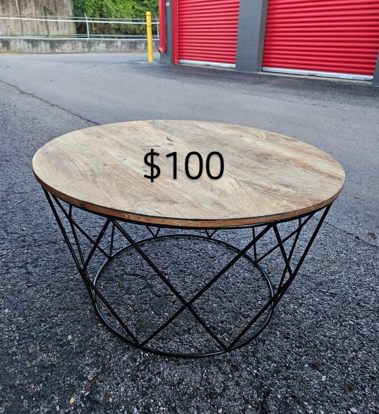 Living Room Round Coffee Table