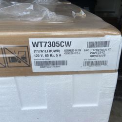 New LG Top Load Washer 