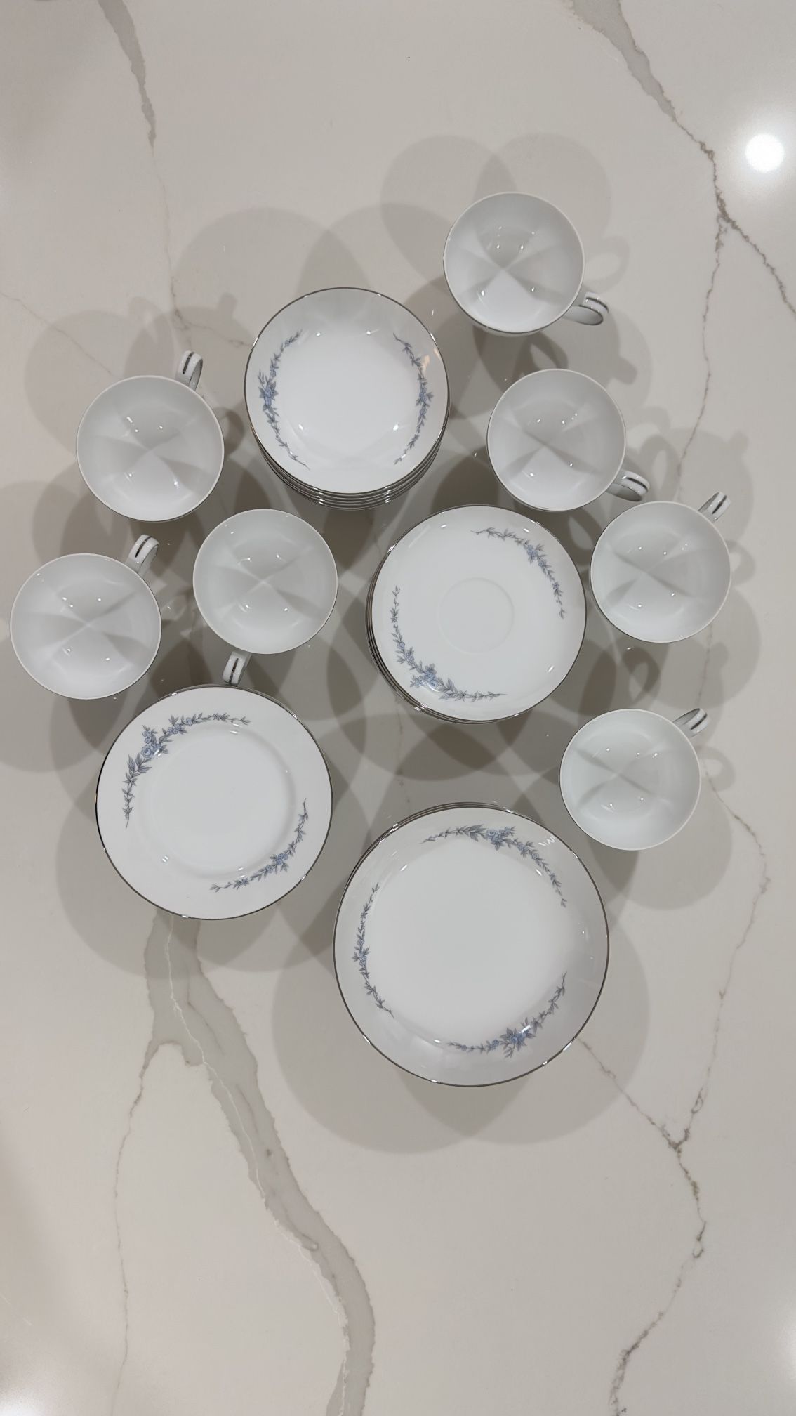 Antique Fine China Set (Royal Hostess Annabelle 5604)