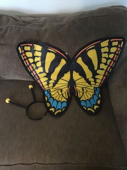 Swallowtail Butterfly Wings for a Costume with Antennae