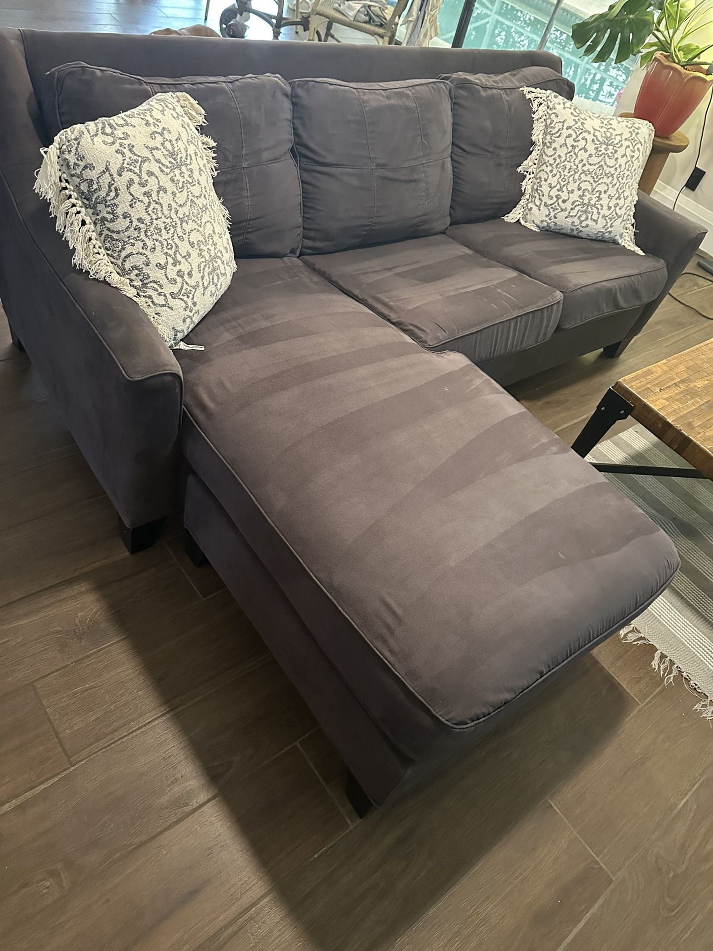 Sofa Bed Coffee Table, And Rug