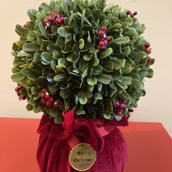 Christmas topiary 