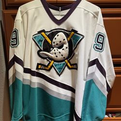 1(contact info removed) Mighty Ducks Paul Kariya Jersey 