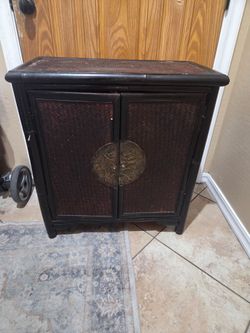 Woven cabinet
