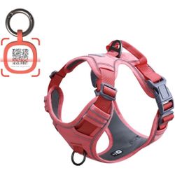 Dog Harness, No-Pull Pet Harness with Pet ID Tag, size smalll