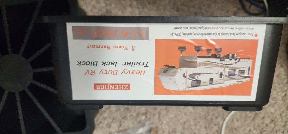 Trailer Jack Block Stabilizer Block 18000lbs Leveler For RV Camper Travel