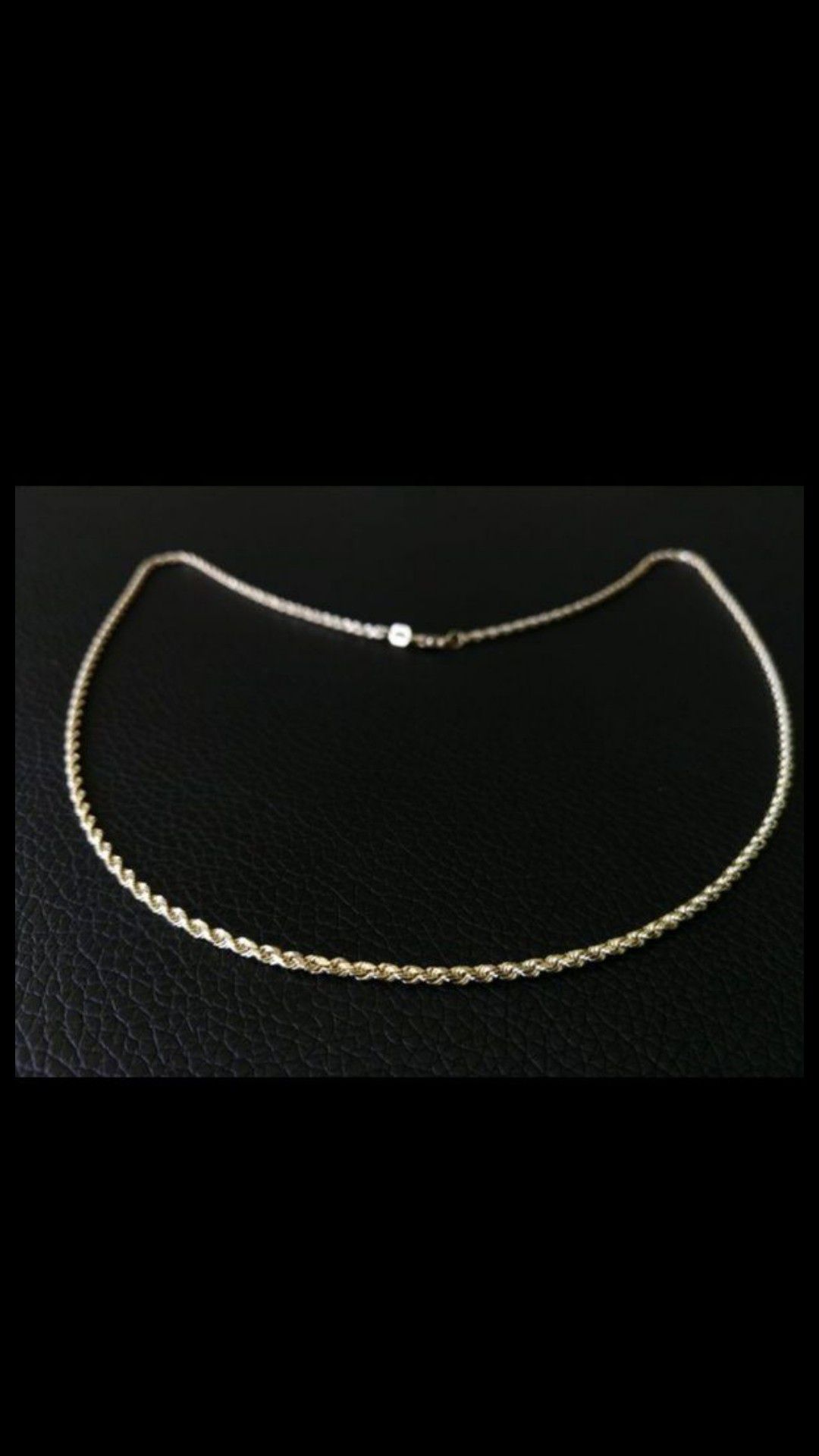 Gold 14K rope chain