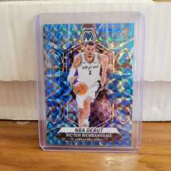 Wembanyama Rookie RC Rare Color San Antonio SPURS 