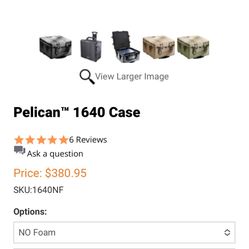 Pelican 1640 Dry Box