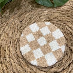 Checkered Coaster 