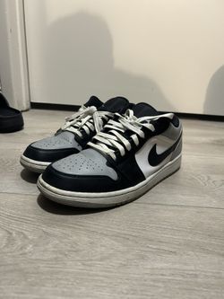 Jordan 1 Low black/grey/white