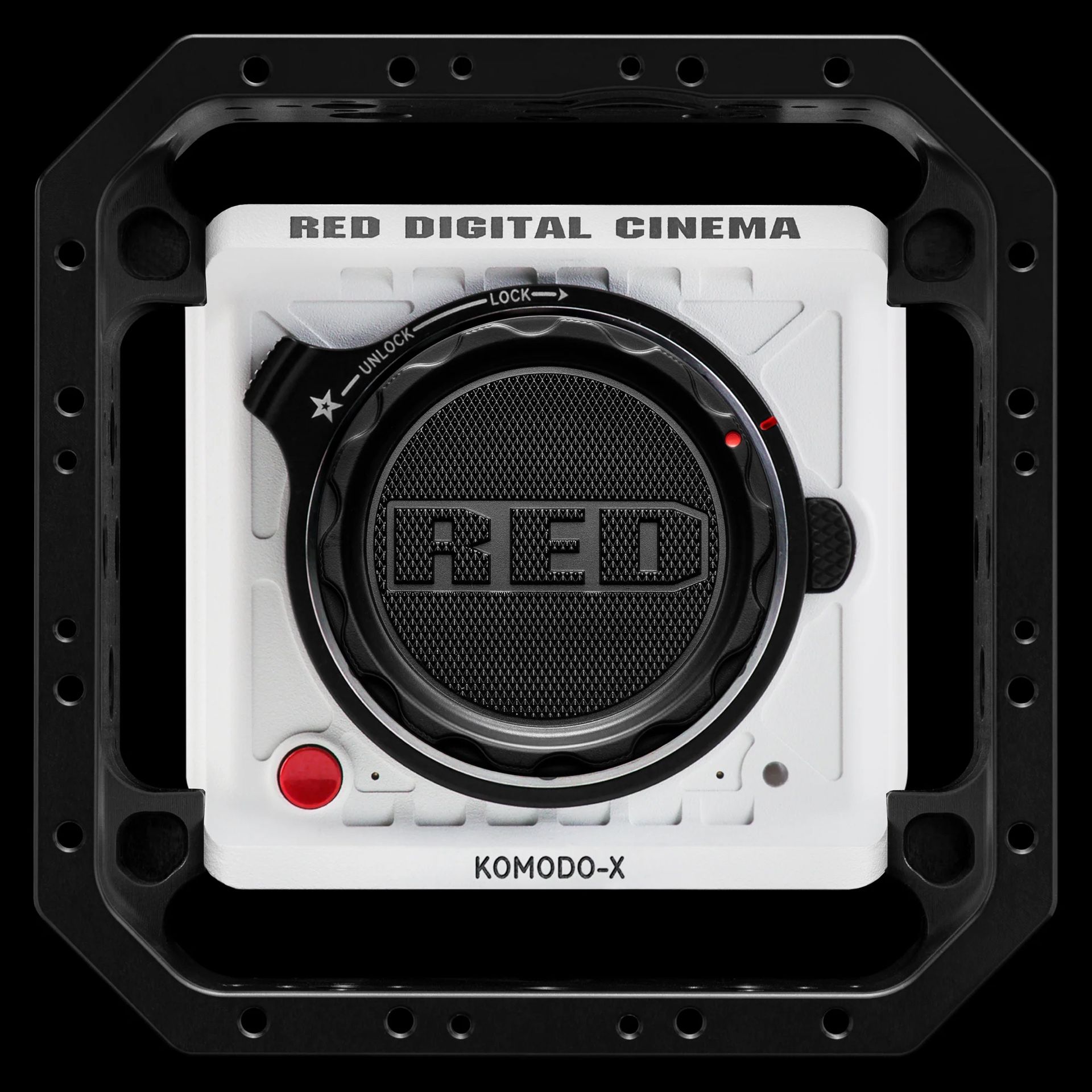 Ignite Digi Keystone Cage For Red Komodo/Komodo-X (Black)